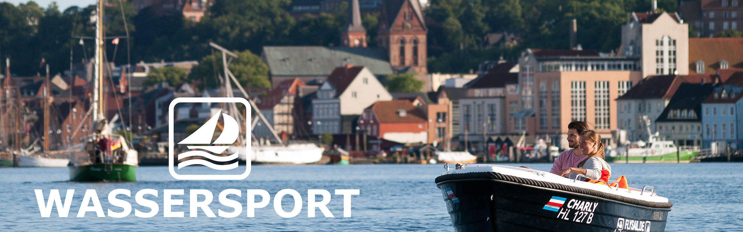 Das Wasserflugzeug für unsere Rundflüge liegt an der Wasserflugstation Flensburg. (c) Malte Momme Schmidt